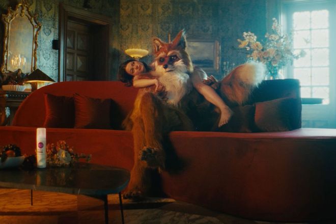 Foxes wearing humans thanks to Eos shaving cream plus...5 more fab role reversal campaigns.